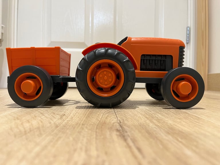 Green Toys tractor and trailer (price reduced)
