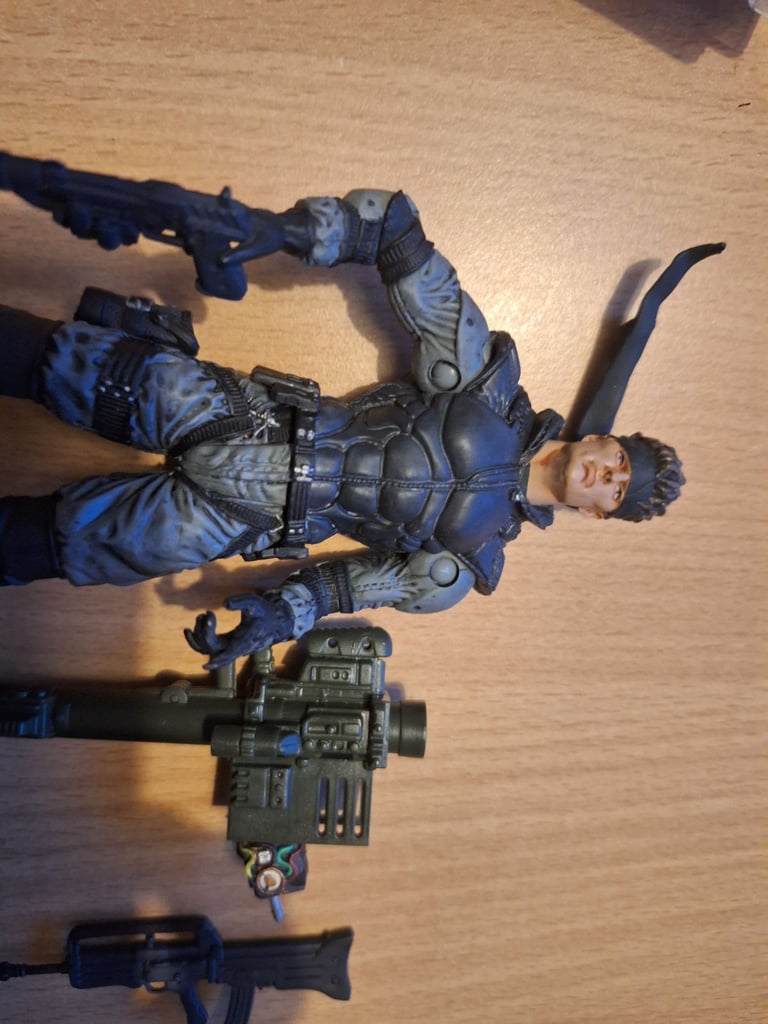 image for rare 1999 mcfarlane toys solid snake 
