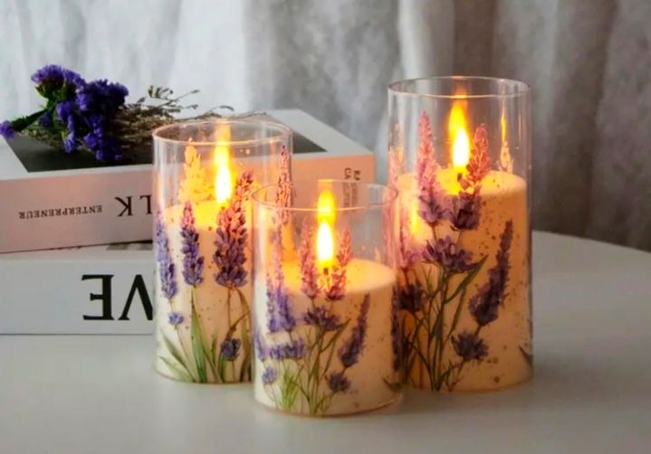 image for (NEW) 3pcs Premium Flameless Candle Light Set (Delivery available) 