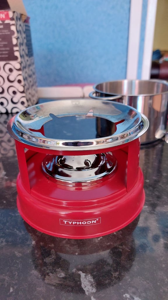 Vintage Typhoon Fondue Set in original box