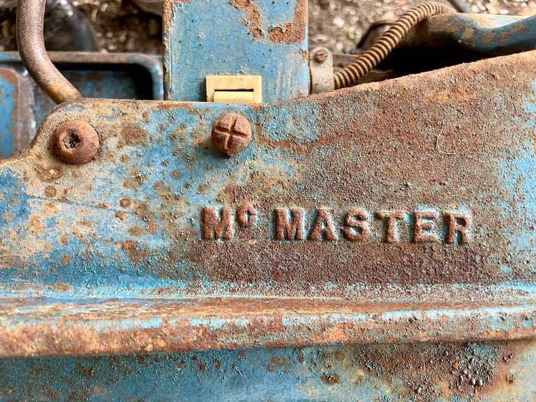 McMaster metal cutting power hacksaw