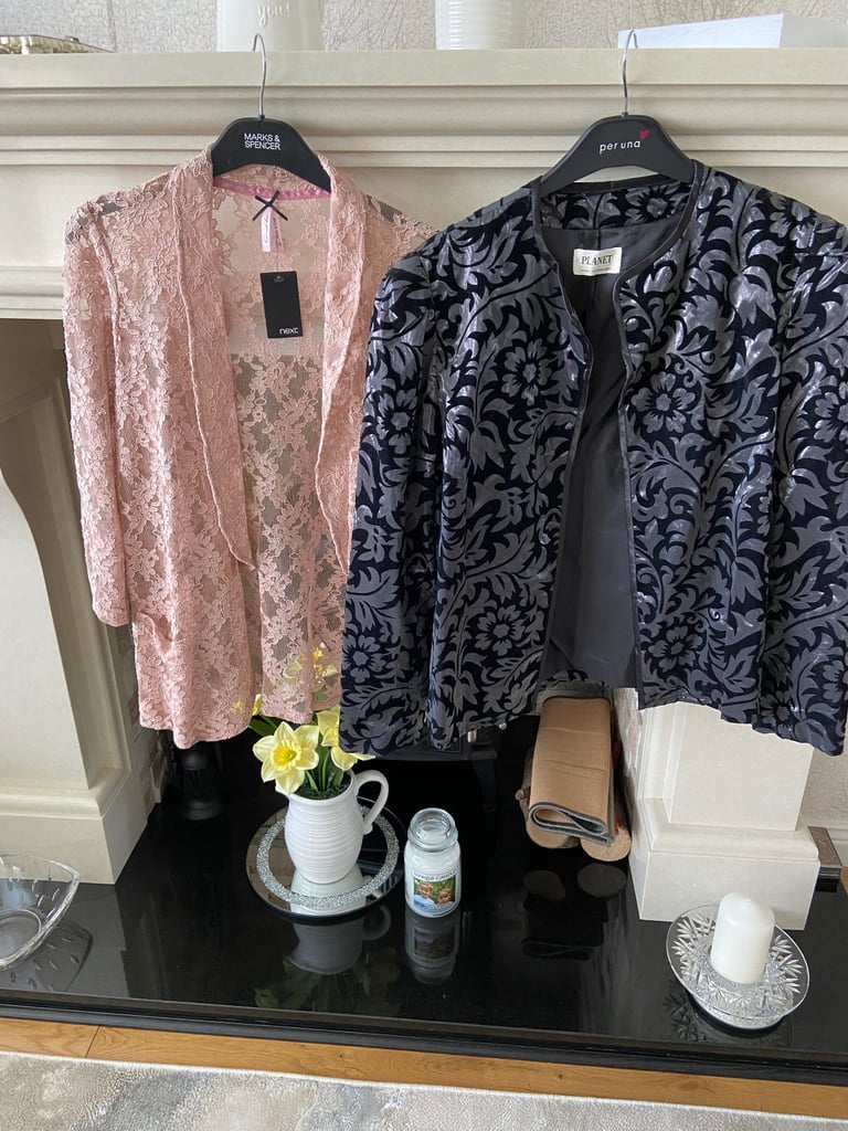 image for 2 Ladies Evening Jackets - (1 Is UNWORN) 