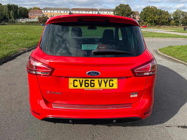 2016 Ford B-MAX 1.0T EcoBoost Zetec Red Edition Euro 6 (s/s) 5dr MPV Petrol Manual