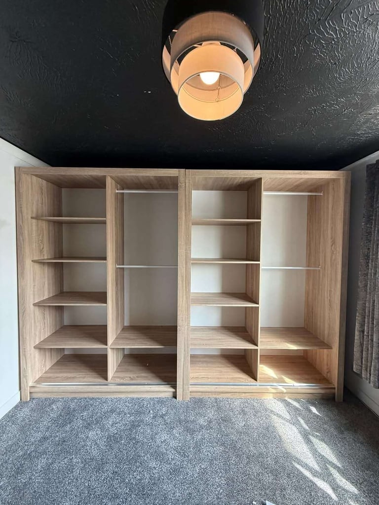 203cm Wardrobe, 180cm,150cm Sliding Doors Wardrobes, 2, 3 Doors Wardrobes, High Gloss Wardrobes 
