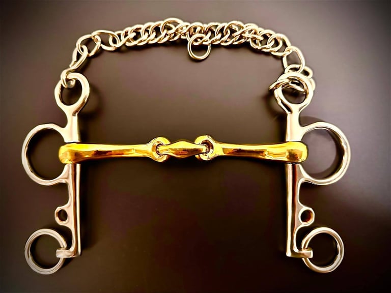 image for Mouth Pelham Double Jointed Lozenge German Silver - 4.5", 5", 5.5" and 6"