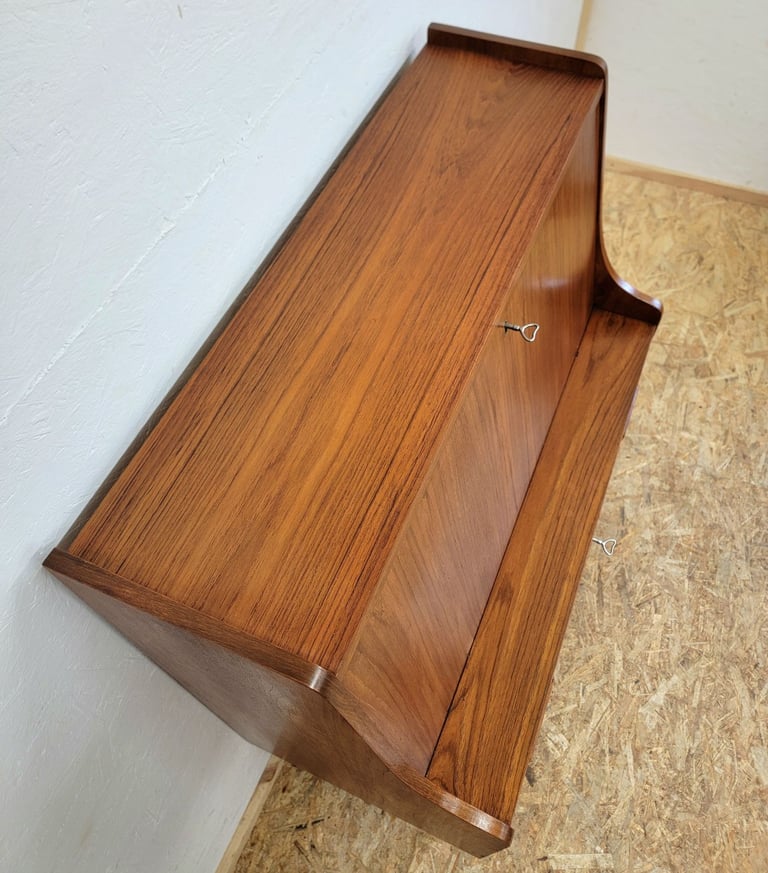 Retro Danish Gunnar Nielson Tibergaard Teak Bureau/Desk - Mid Century G-Plan Era