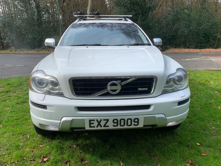 VOLVO XC90 D5 R-DESIGN AWD White Auto Diesel, 2012