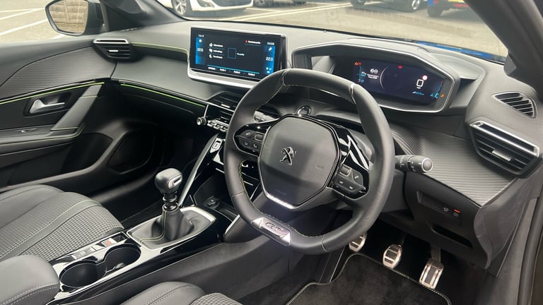 2022 Peugeot 208 1.2 PureTech GT Hatchback 5dr Petrol Manual Euro 6 (s/s) (100 ps) Hatchback Petr...