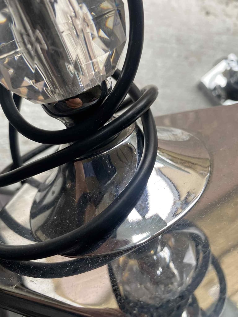 2x side lamps vintage 