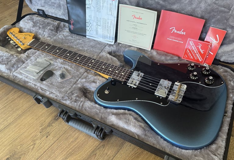 Fender American Professional II Telecaster Deluxe R/W Dark Night - Trades