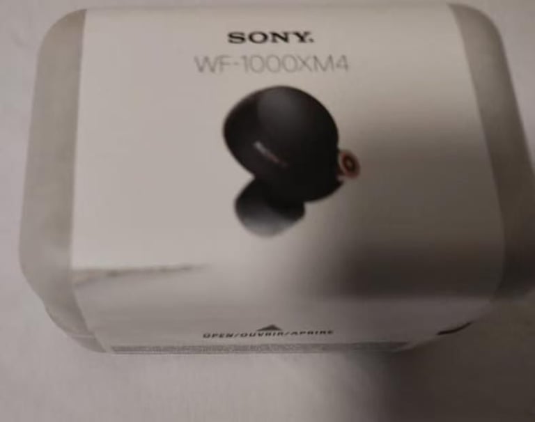 Sony WF-1000XM4 Noise Cancelling Earbuds – Black