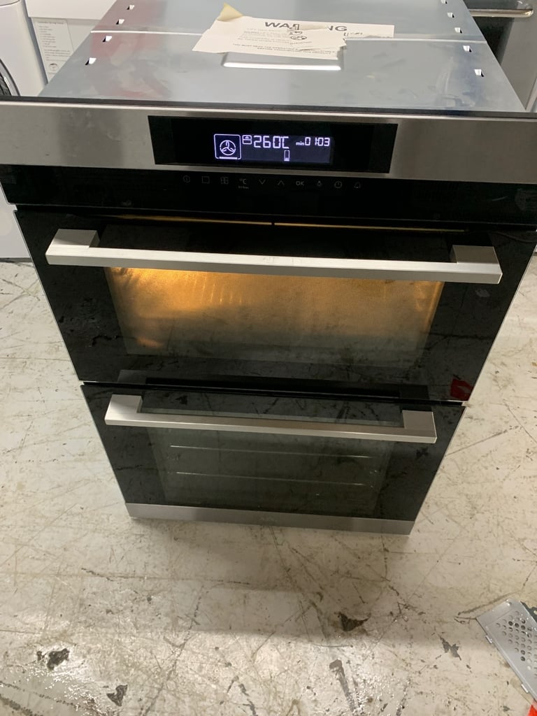 image for AEG DCK731110M - 90cm Built-in Double Oven - Stainless Steel