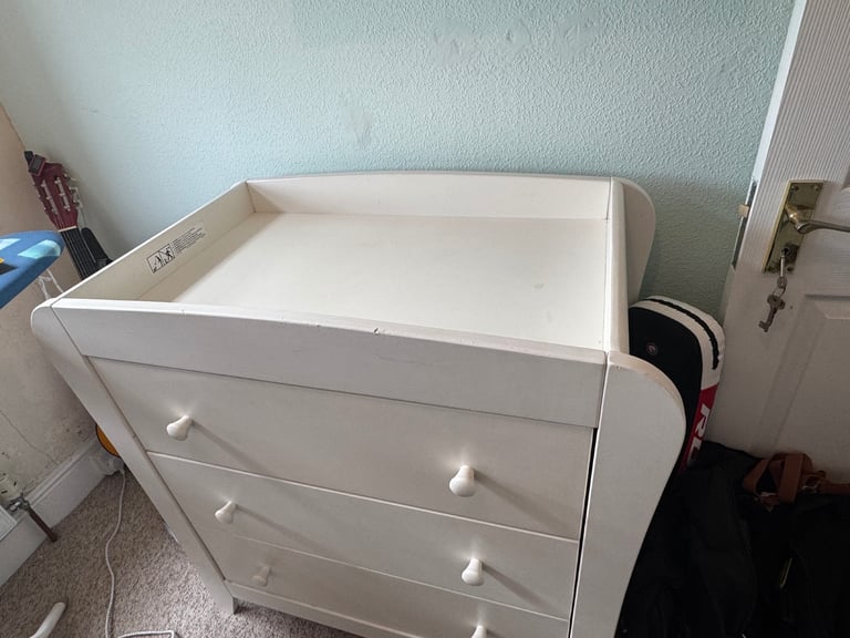 Mamas and Papas fern nursery furniture wardrobe and drawers changing table