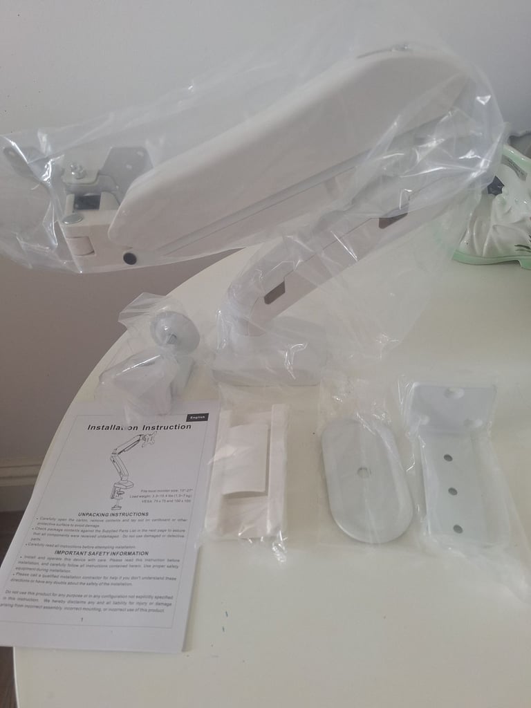 image for REDUCED BRAND NEW SINGLE LCD arm gas spring clamp