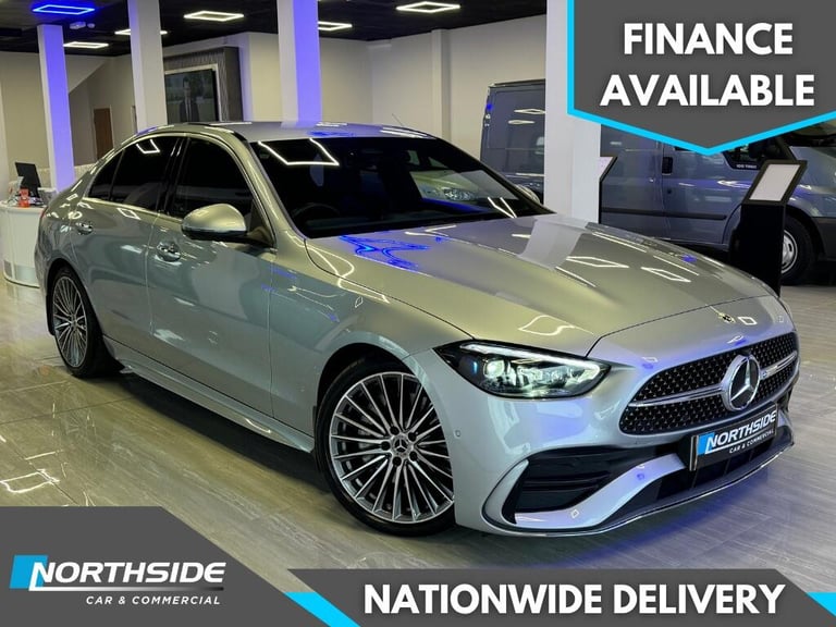 image for  Mercedes-Benz C Class 2.0 C300dh MHEV AMG Line (Premium) G-Tronic+ Euro 6 (s/s) 4dr Diesel/Elect...