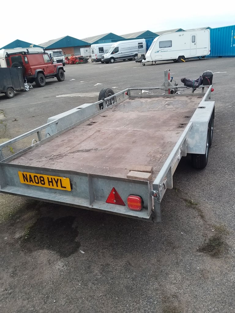 14ftx6ft tilt bed car trailer 