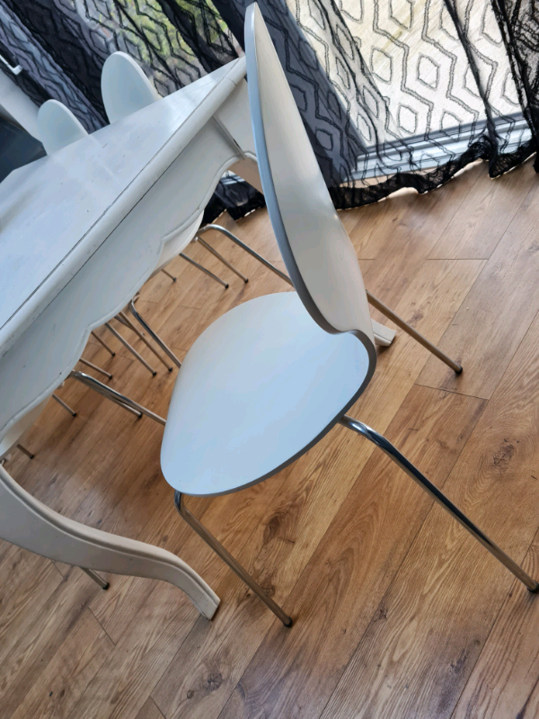 White Dining Table Only