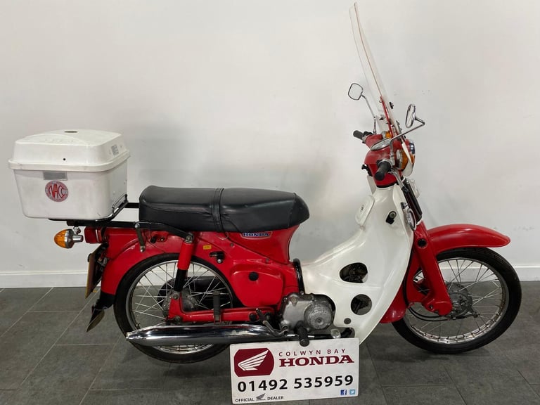 1979 Honda C70 Scooter, Original, 3 Speed, Semi-Auto, Top Box, Screen, Classic
