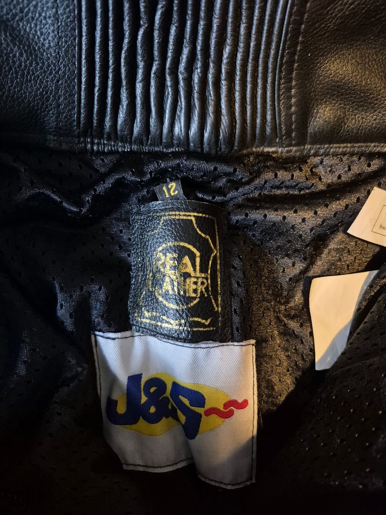 J&R Bike leather trousers 