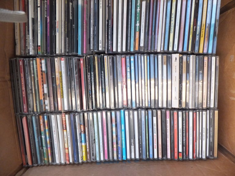  MASSIVE 275 Lot CDs Albums + hologram cds Music Record shop or Collectors 13 images signs