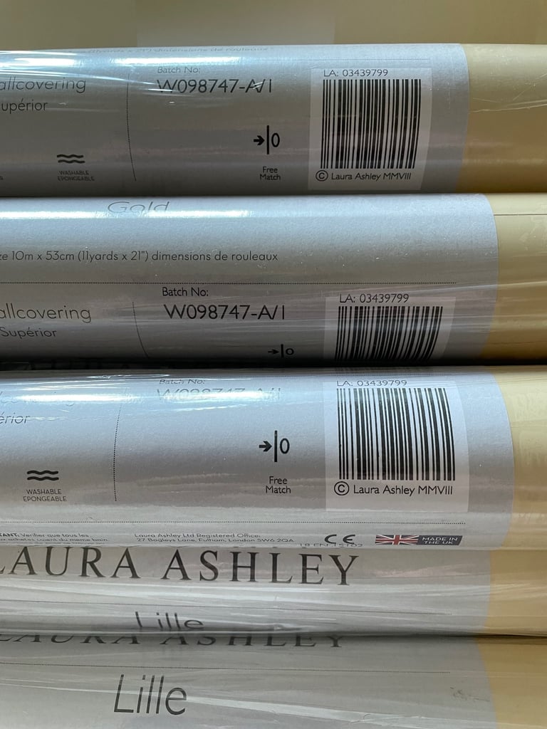 Laura Ashley wallpaper