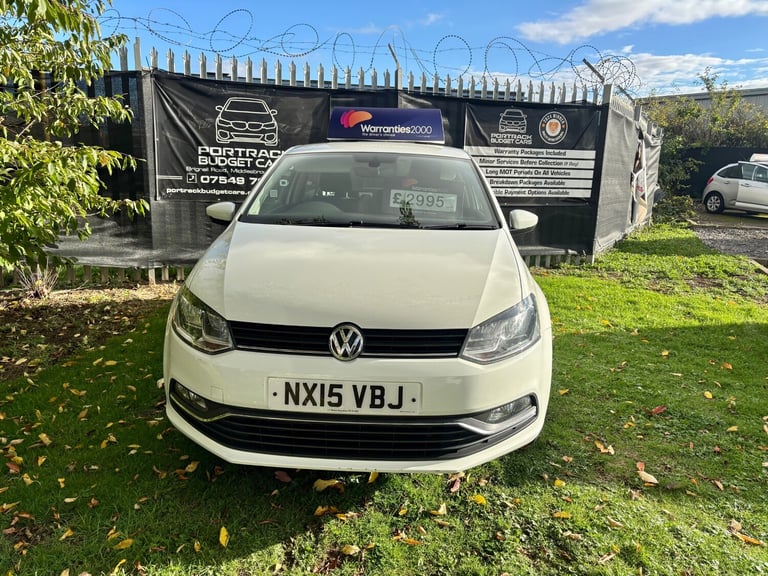 image for 2015 Volkswagen Polo 1.0 SE 3dr HATCHBACK Petrol Manual