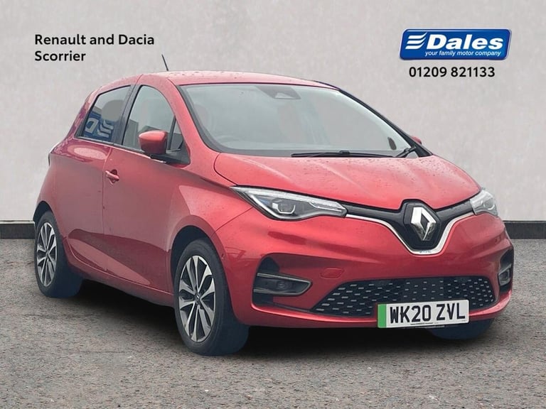 2020 Renault Zoe ZOE 100KW i GT Line R135 50KWh 5Dr Auto Hatchback Hatchback Electric Automatic