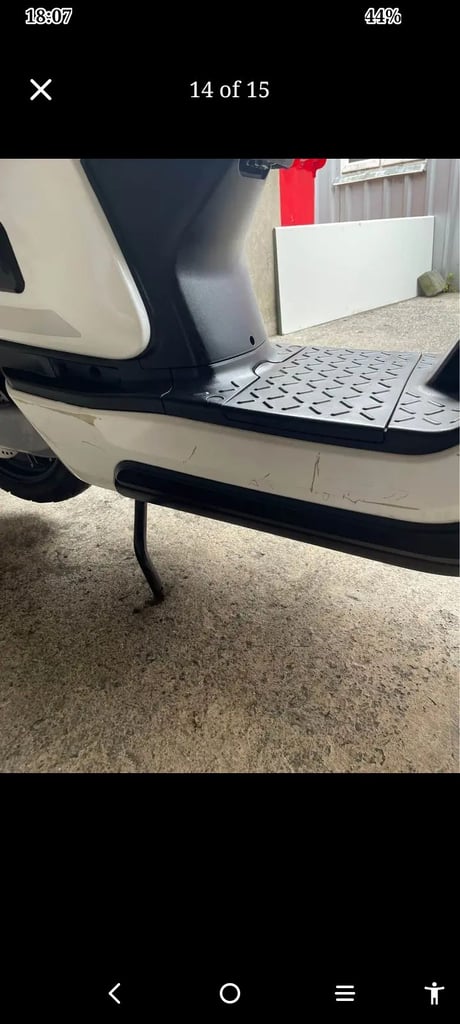 Niu cargo electric scooter.