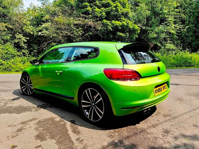  rare viper green scirocco tdi full years mot full service history new clutch kit Flywheel fitted 