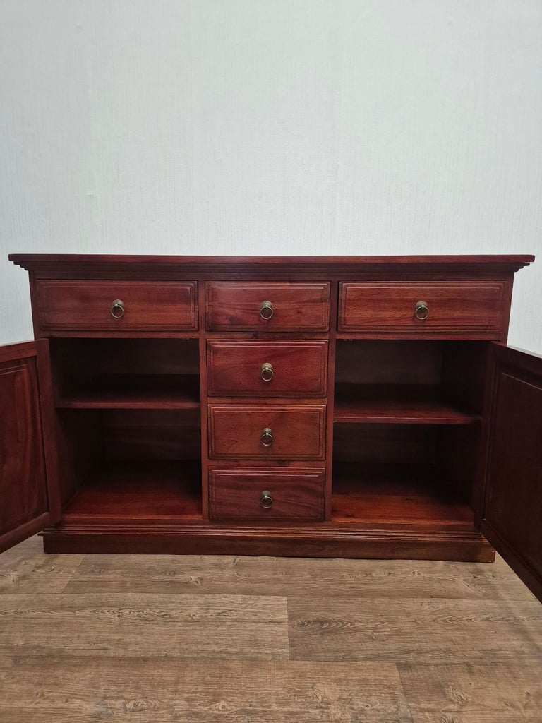 Wooden Sideboard Cupboard Cabinet Buffet Storage 