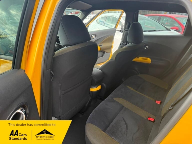 Nissan Juke ACENTA PREMIUM DIG-T+YELLOW JIKE+ULEZ COMPLAINT+REAR CAMERA+SATNAV+3