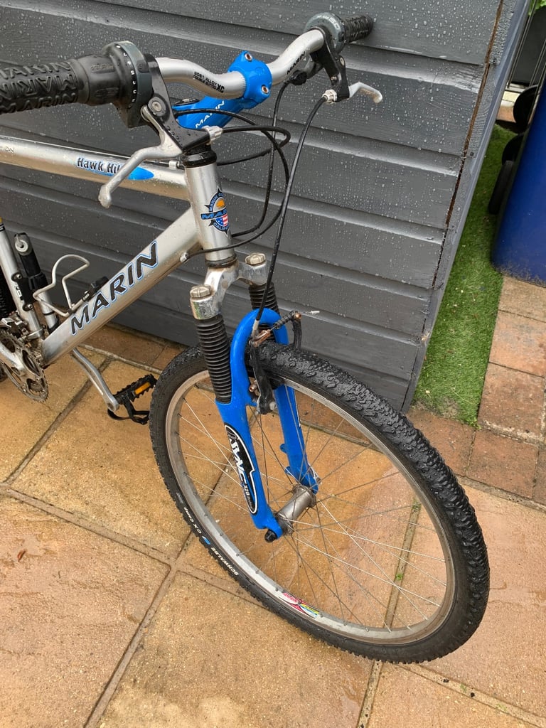 Mountain Bike with helmet and spare parts 