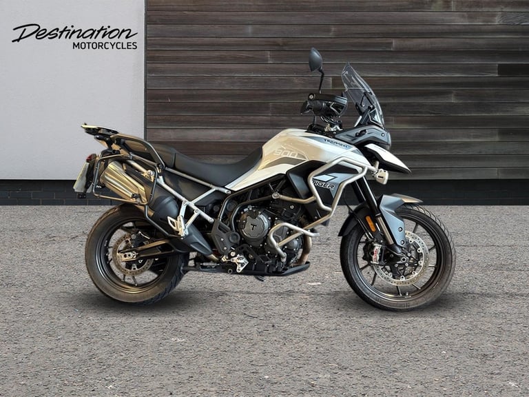 image for 2023 Triumph Tiger 900 GT PRO STANDARD COLOUR Petrol white 6 Speed