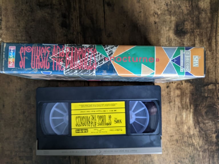 Siouxsie & the Banshees - nocturne VHS video