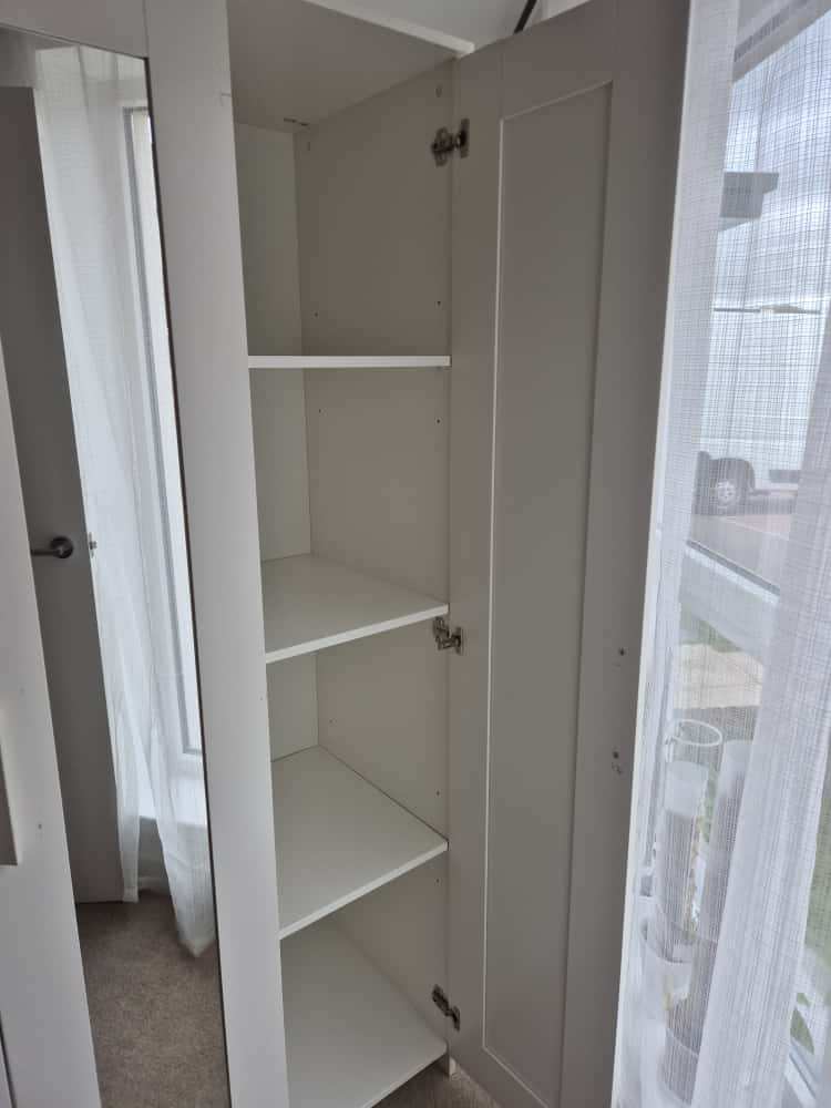 Ikea Brimnes wardrobe white