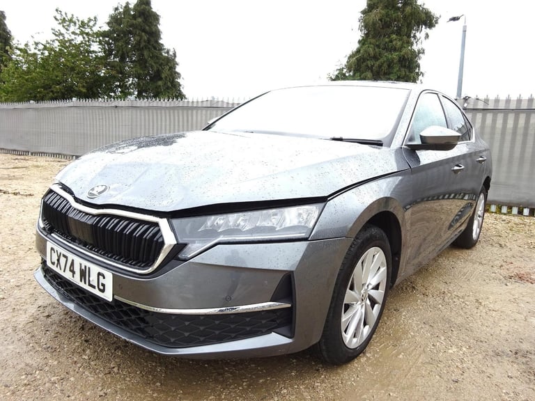 2024 74 REG SKODA OCTAVIA SE L TSI E-TEC AUTO DAMAGED REPAIRABLE SALVAGE