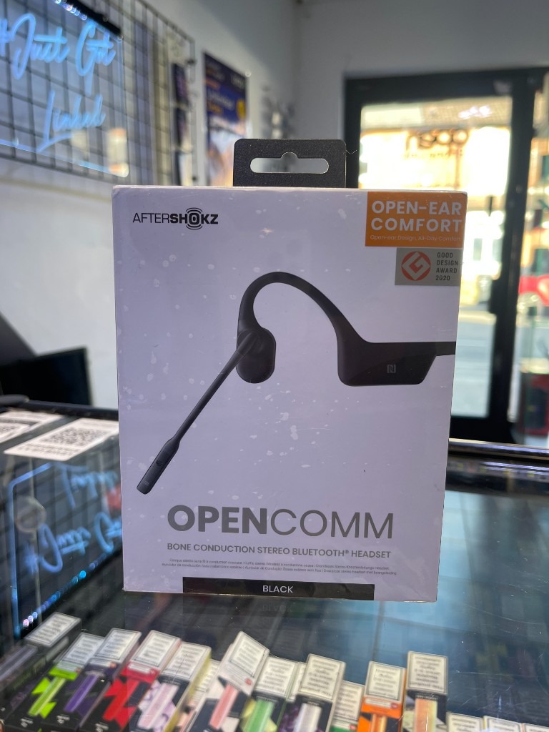 Brand New SHOKZ OpenComm Wireless Bone Conduction Bluetooth Headset
