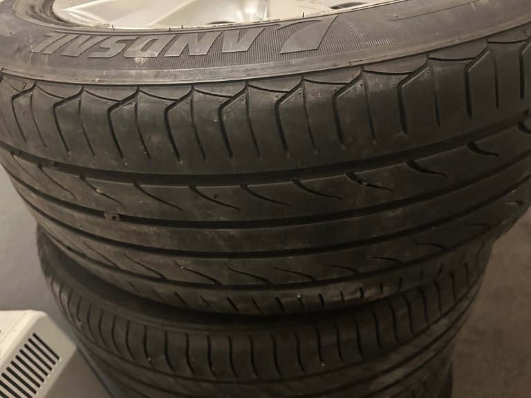 image for Audi A6 2015 alloys very good tyres on 3of them 1could do with A change