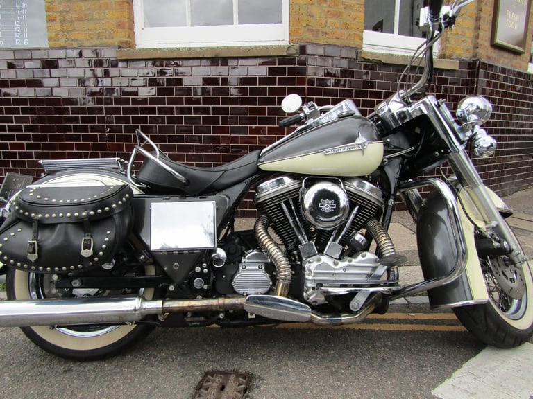 image for HARLEY DAVIDSON 1340 PAN HEAD LOOK ALIKE , ONLY 5800 MILES ,***AMAZING LOOKING..