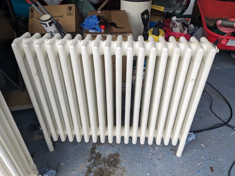 2 Vintage 3 Column Radiators 