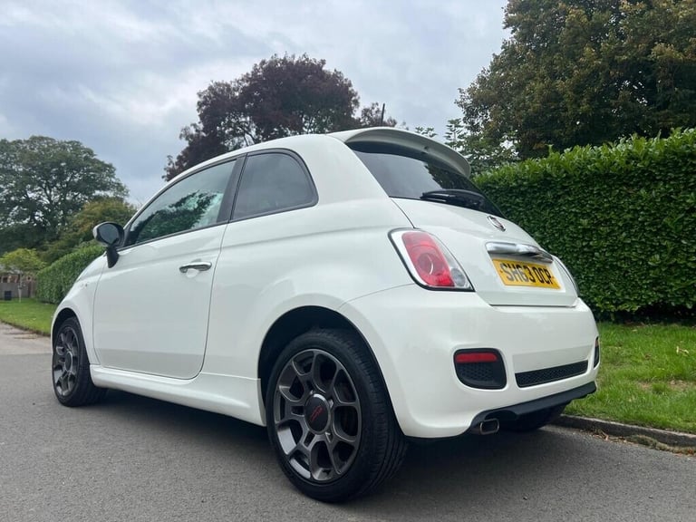 FIAT 500 1.2 S 3 2013 SPORT MODEL PETROL ULEZ 16" ALLOYS LEATHER SPORTS TRIM 