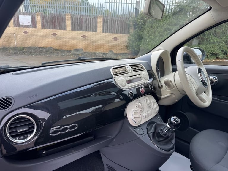 2013 63 FIAT 500 LOUNGE*FULL SERVICE HISTORY*SEPTEMBER 2026 MOT*LOW MILEAGE*