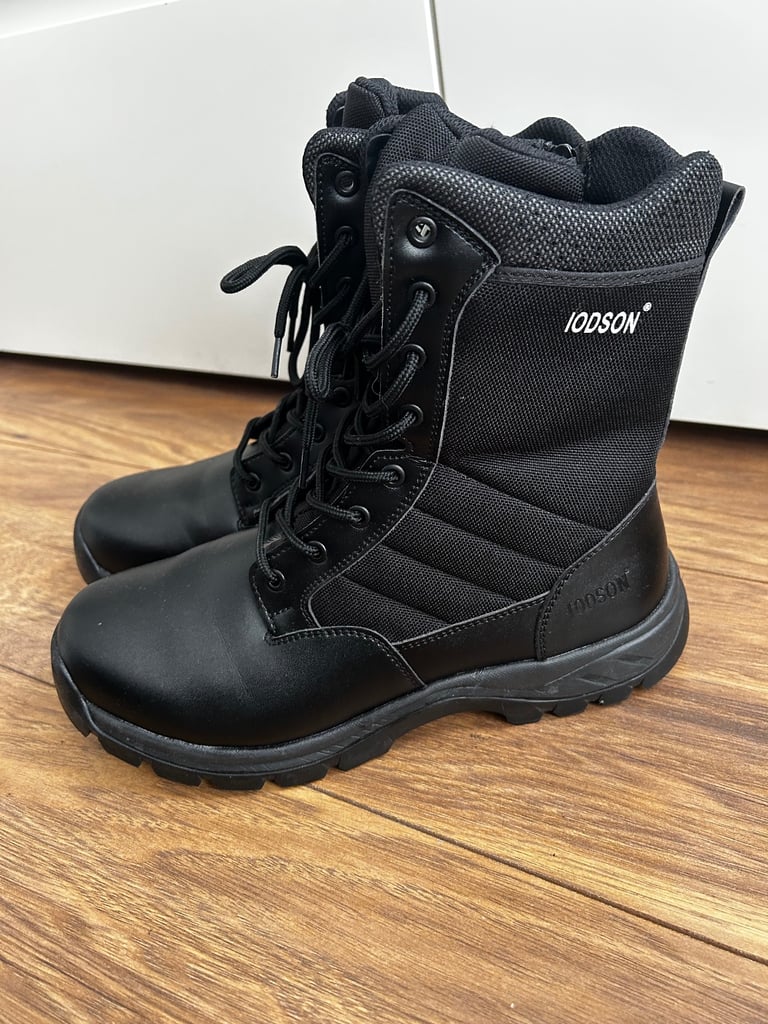 image for Brand new military IODSON men boots size 10 black