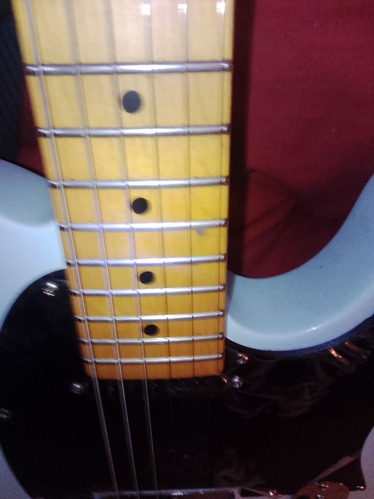 Fender telecaster refurbished with Wilkinson pickups and new neck