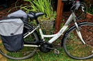 Ladies Apollo Elyse Comfort Series Bike - 16&quot; - free helmet, parcel carrier and 2 paniers