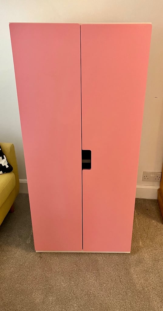 IKEA Stuva pink wardrobe