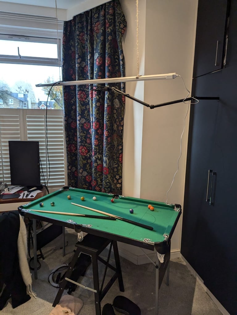 Hy-Pro 4ft 6in Folding Snooker and Pool Table