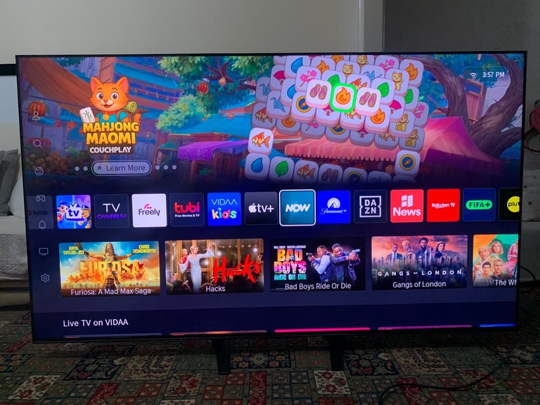 HISENSE 85U7NQTUK 85 Inch Smart 4K Ultra HD HDR Mini LED TV with Amazon Alexa Built-In Subwoofer