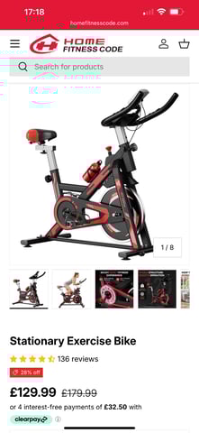 Exercise bike in Abertillery, Blaenau Gwent Gumtree