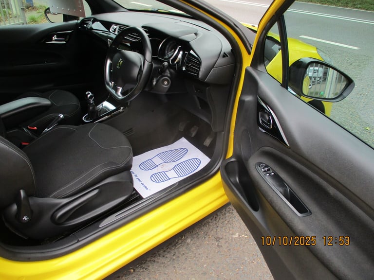 2012 Citroen DS3 1.6 VTi 16V DStyle Plus 3dr HATCHBACK Petrol Manual